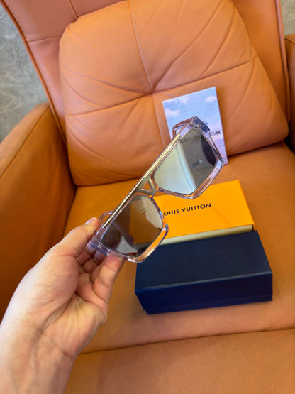 Louis Vuitton clear square frame sunglasses