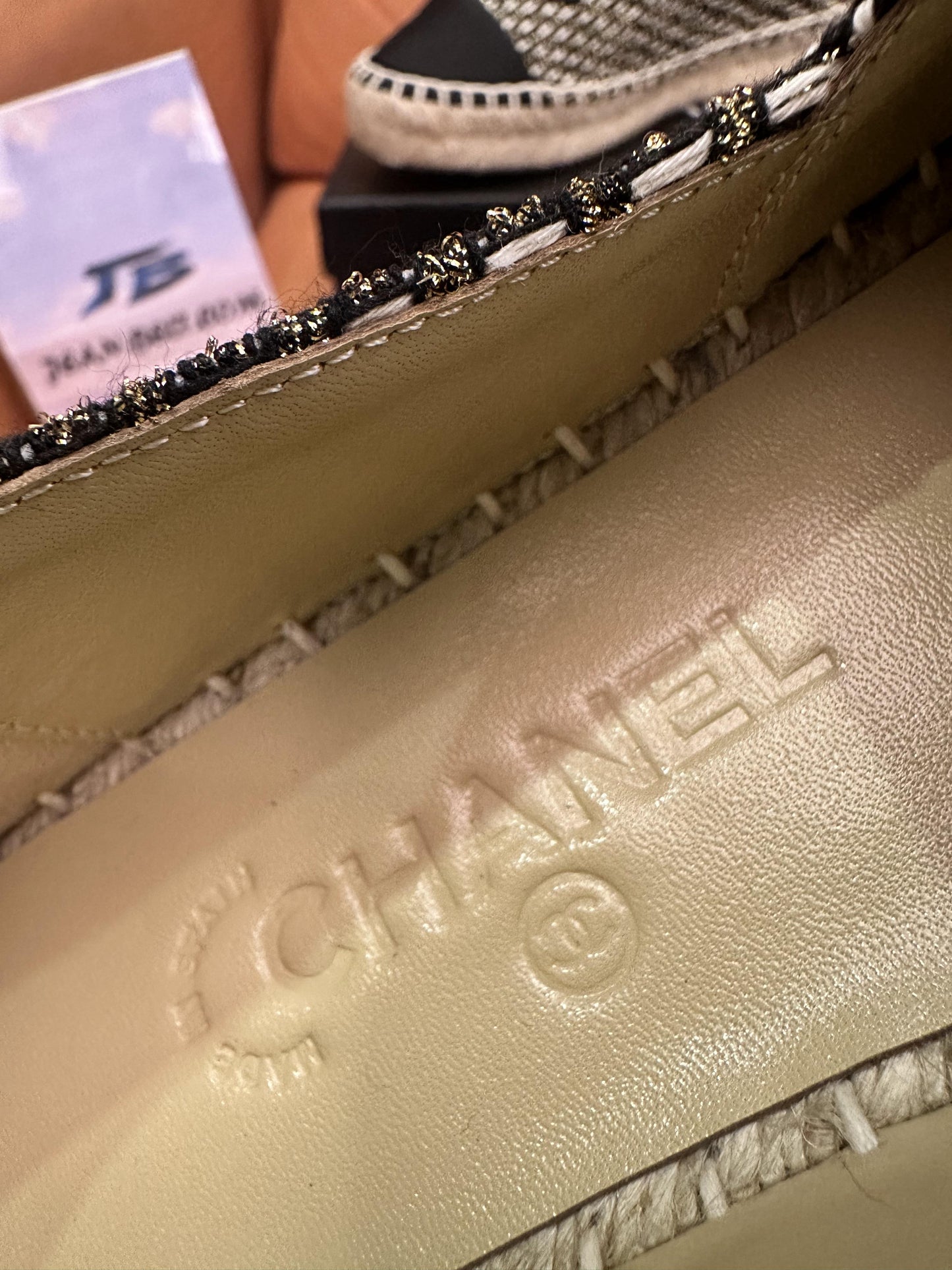 Chanel fisherman shoes