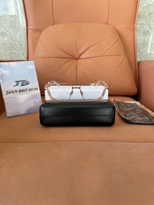 Balmain B-Vintage eyeglasses - rose gold frame