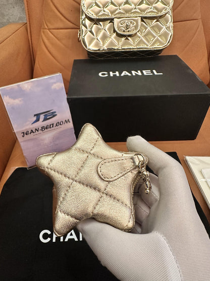 Chanel 24C mini flap bag & star coin purse