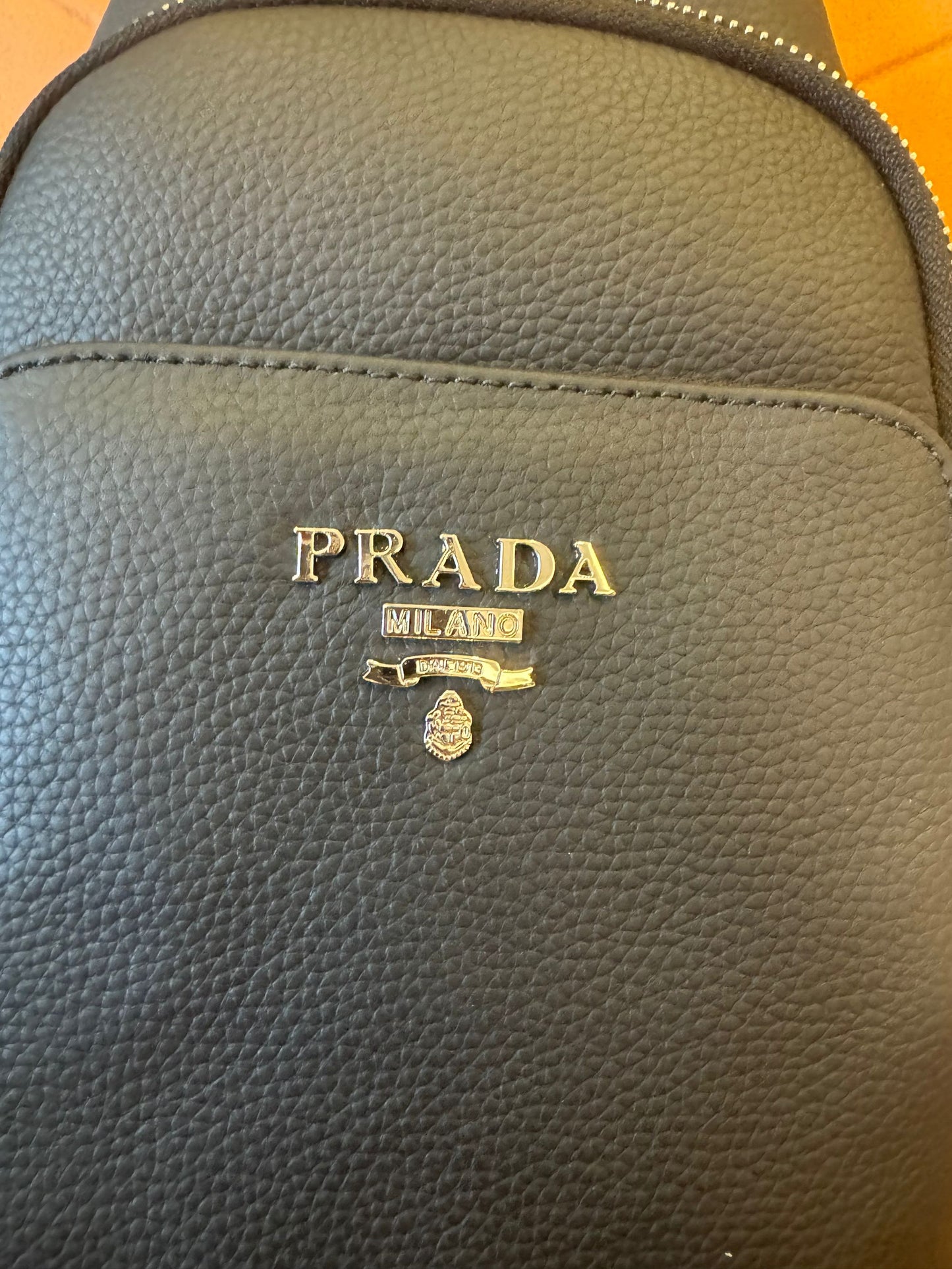 Prada men's chest bag