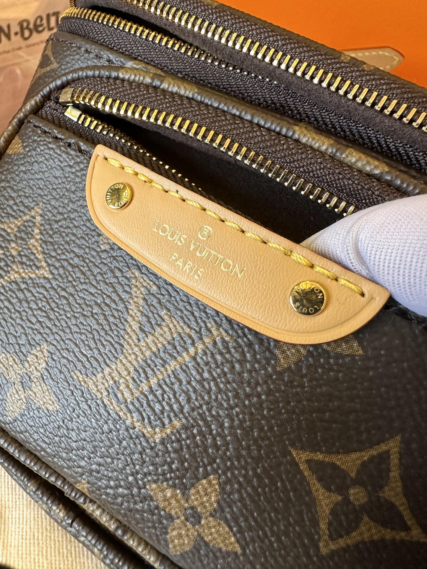 Louis Vuitton mini bum bag monogram canvas