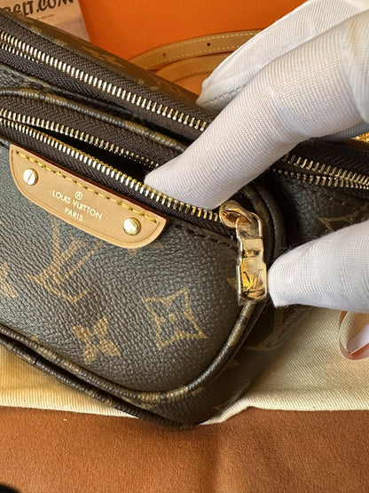 Louis Vuitton mini bum bag monogram canvas