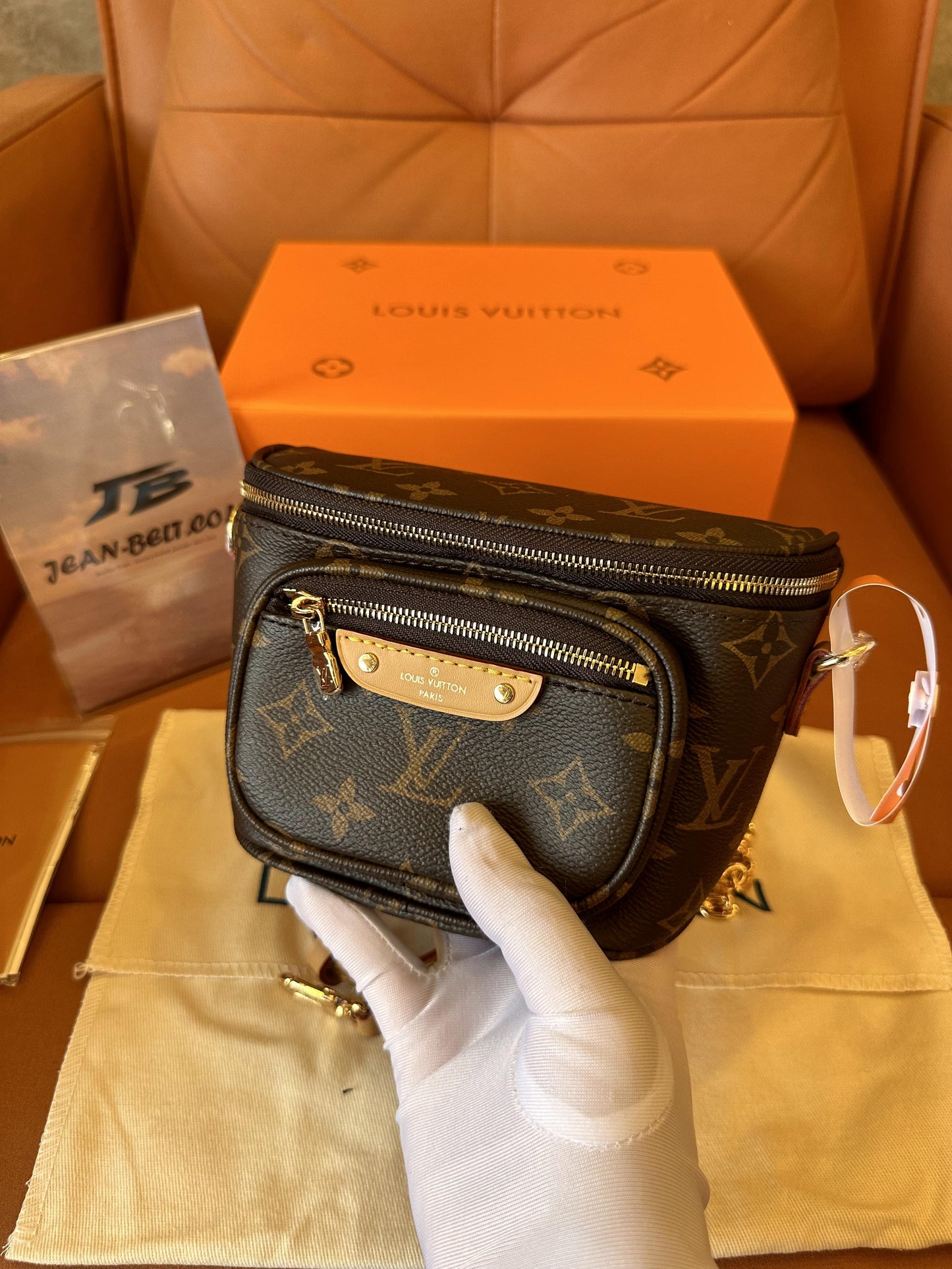 Louis Vuitton mini bum bag monogram canvas