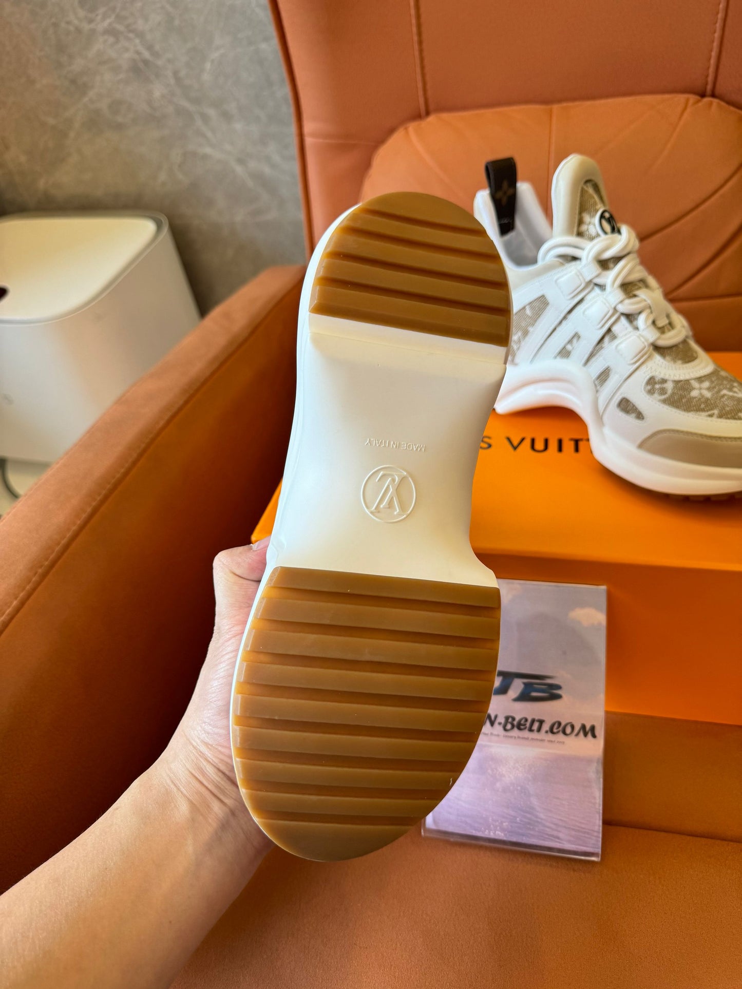 Louis Vuitton Archlight sneakers in beige monogram canvas