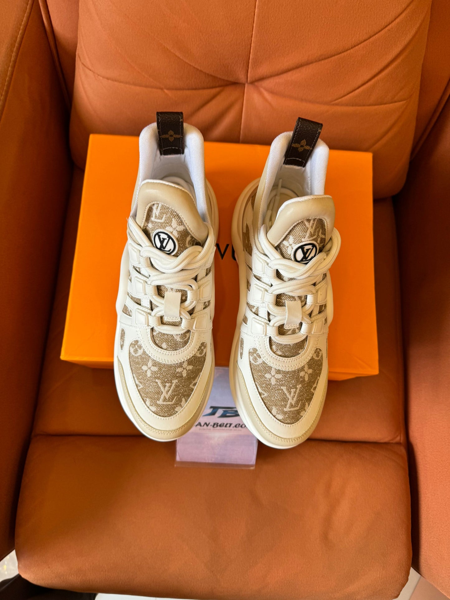 Louis Vuitton Archlight sneakers in beige monogram canvas