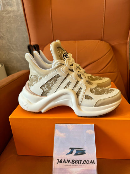 Louis Vuitton Archlight sneakers in beige monogram canvas