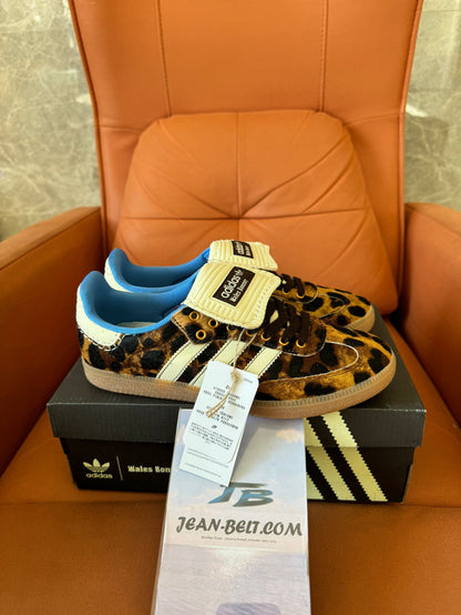 Adidas x Wales Bonner Gazelle Leopard print sneakers