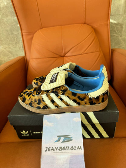 Adidas x Wales Bonner Gazelle Leopard print sneakers