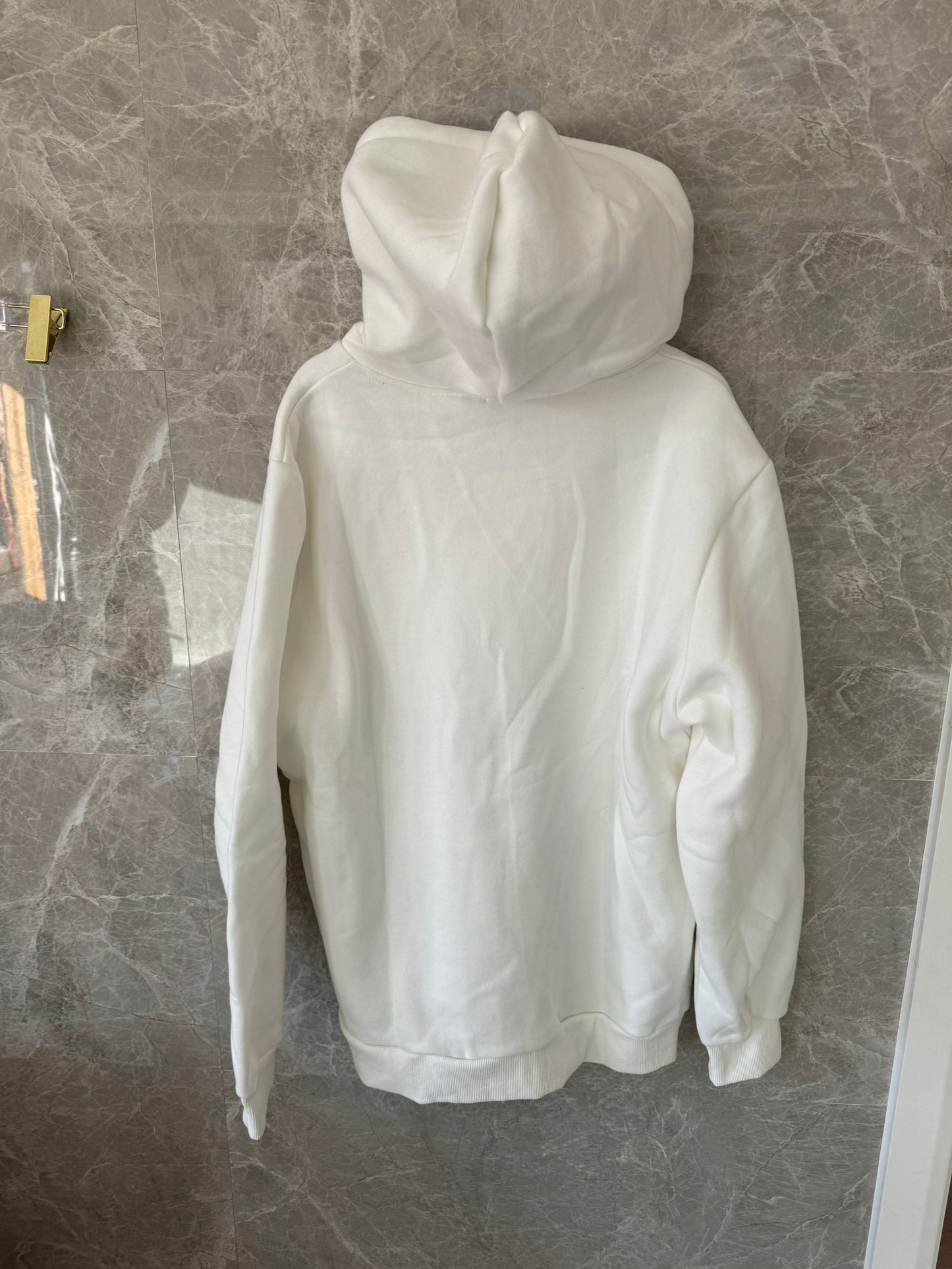 Valentino VLTN white hoodie with bold logo print