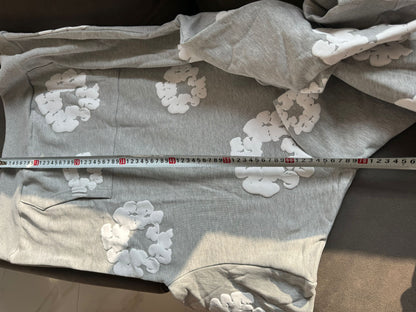 Denim Tears  floral grey hoodie