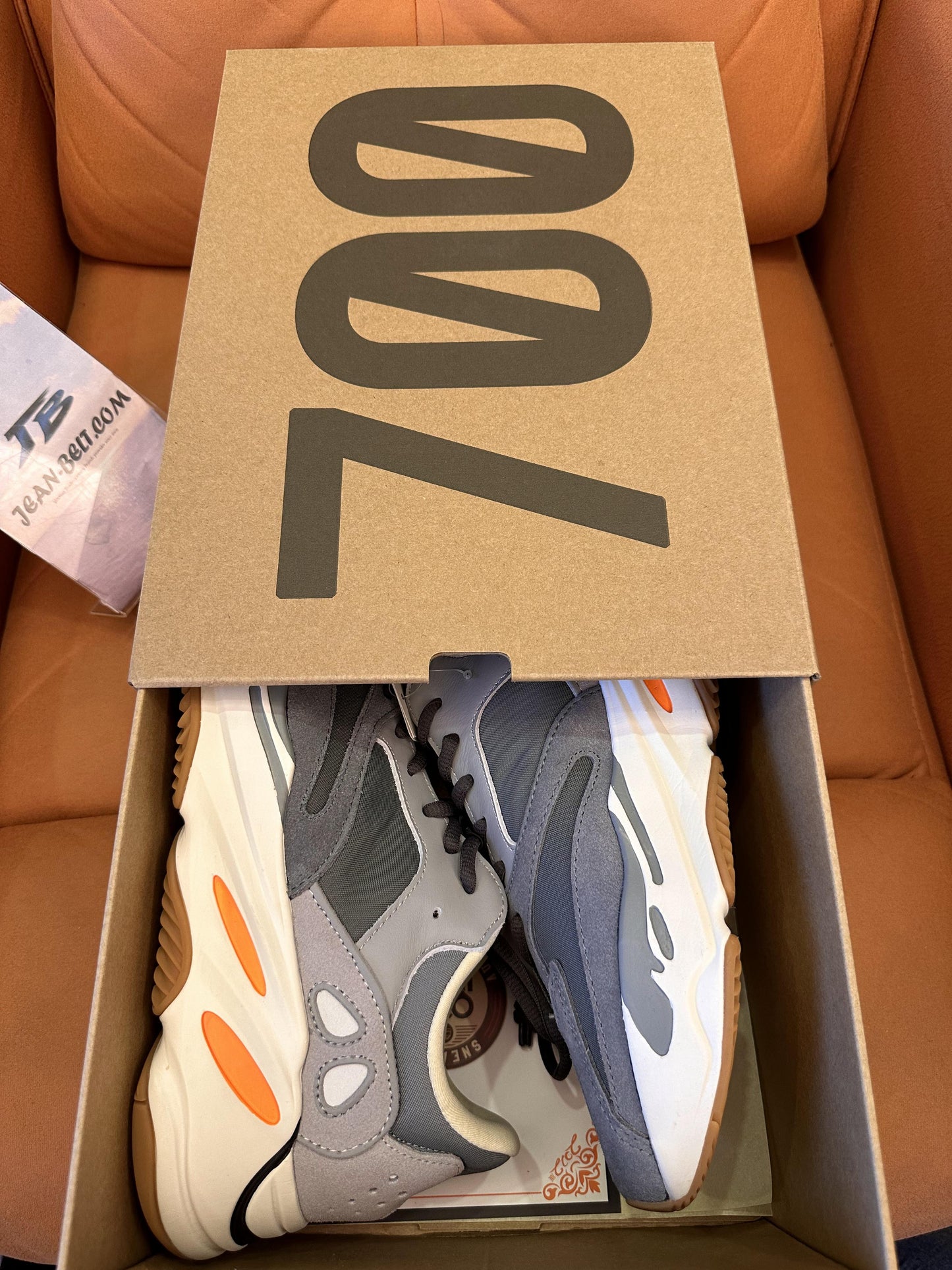 Adidas Yeezy Boost 700 V2 "Static Grey Orange"