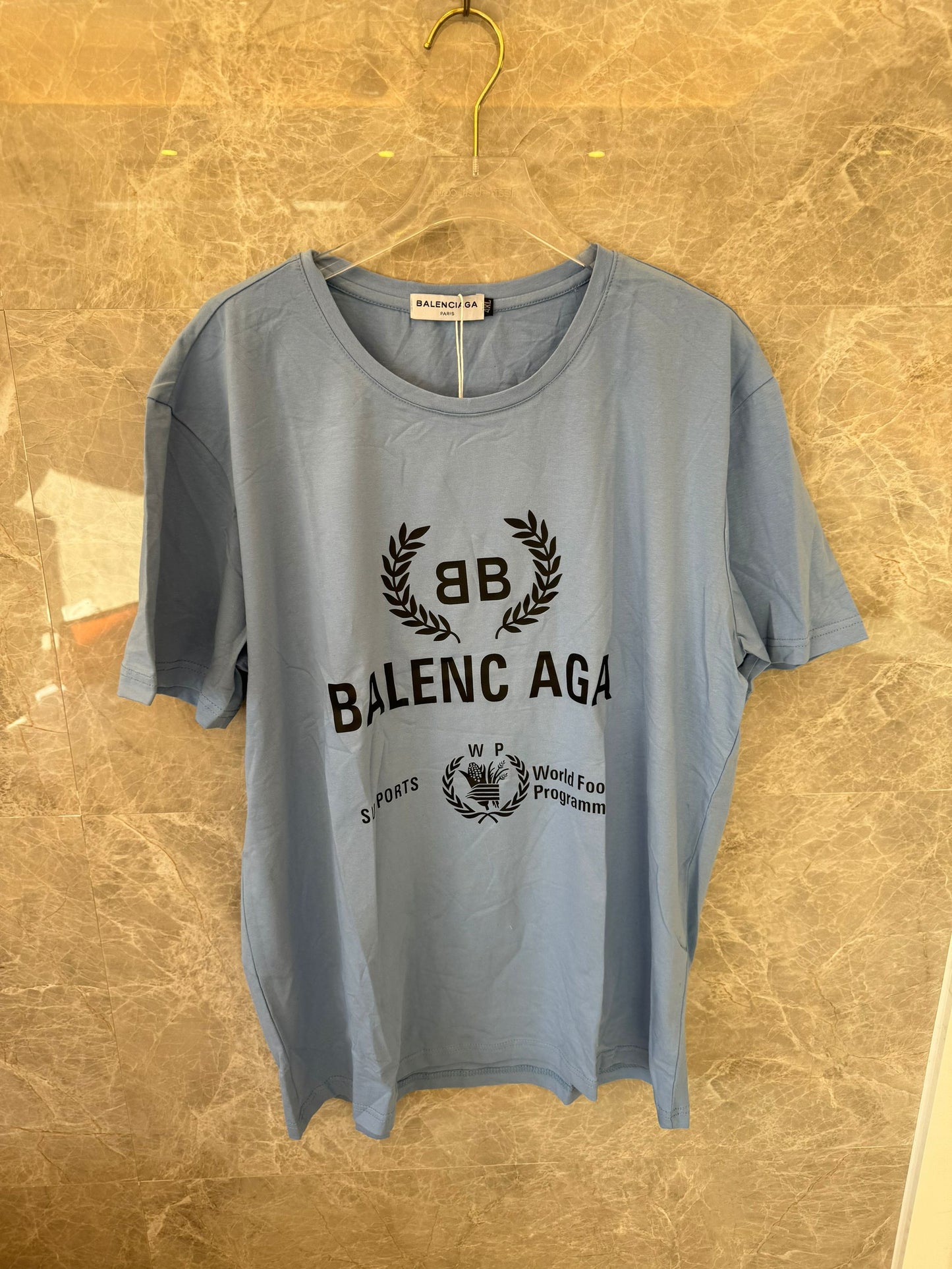 Balenciaga WFP blue t-shirt