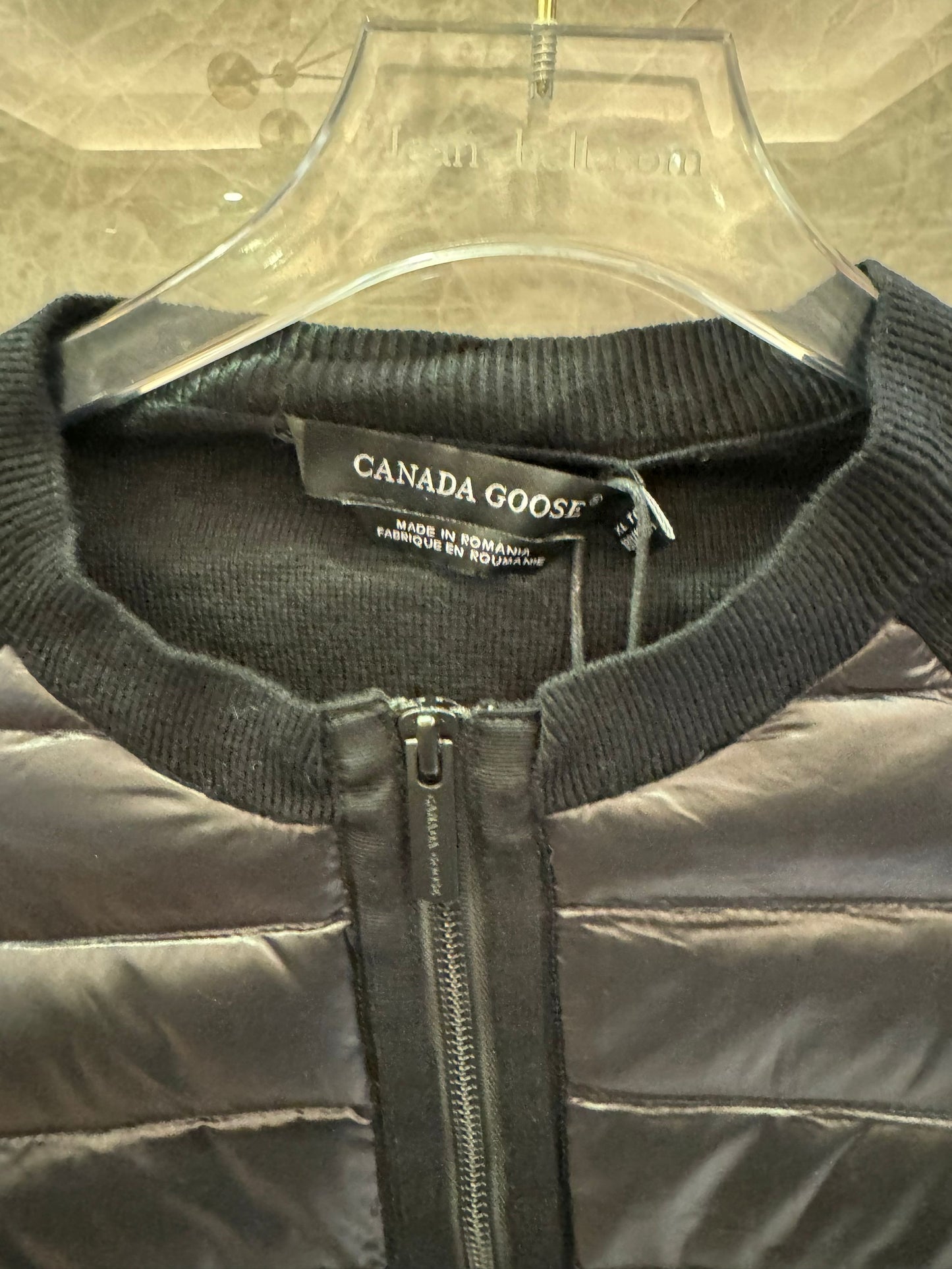 Canada Goose hybrid knit jacket