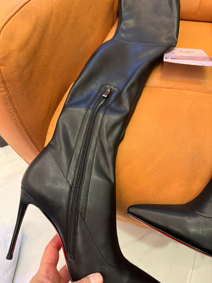 Christian Louboutin Eleonor Botta 85 knee-high boots in calf leather