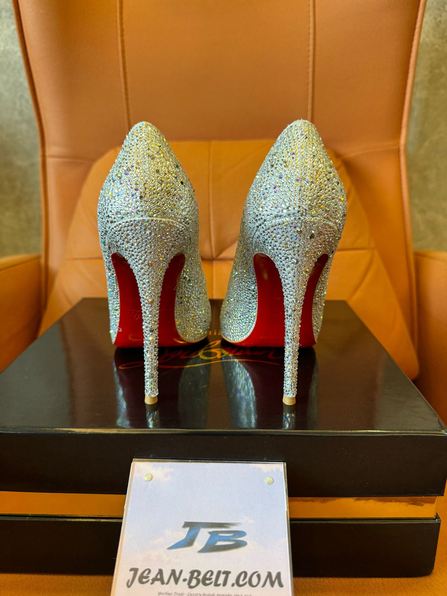 Christian Louboutin pigalle glitter heels