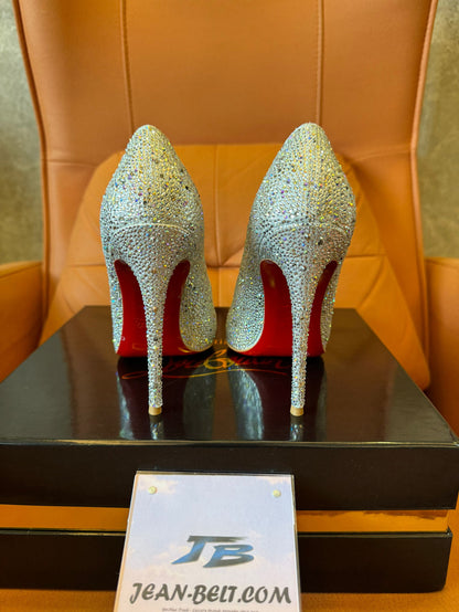 Christian Louboutin pigalle glitter heels