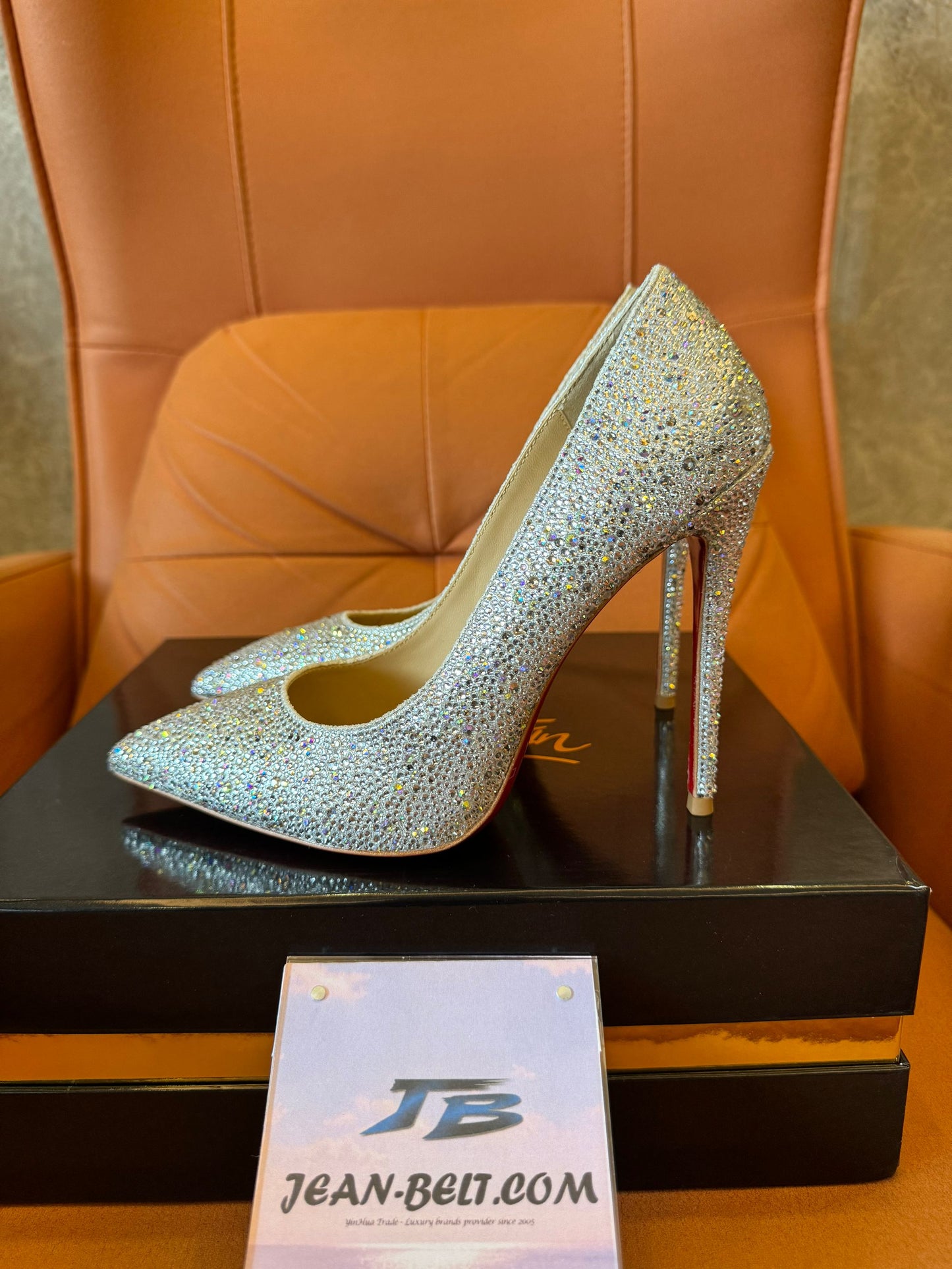 Christian Louboutin pigalle glitter heels