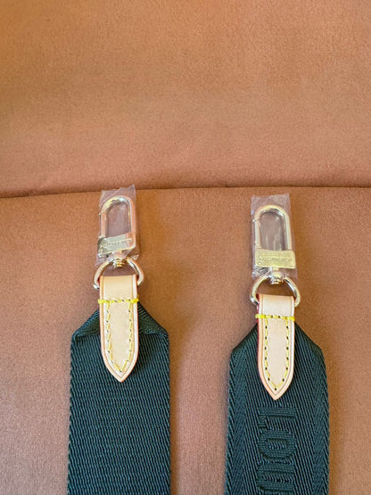 Loewe anagram strap in jacquard and calfskin