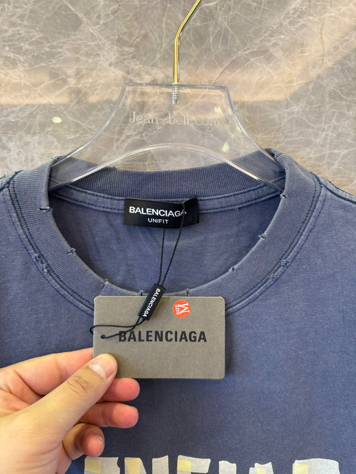 Balenciaga oversized t-shirts in vintage washed effect