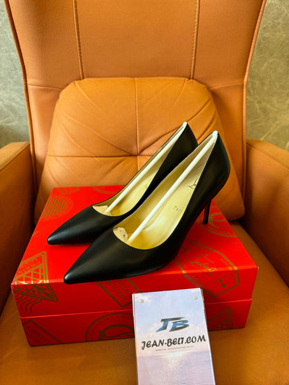 Christian Louboutin black pump shoes for women