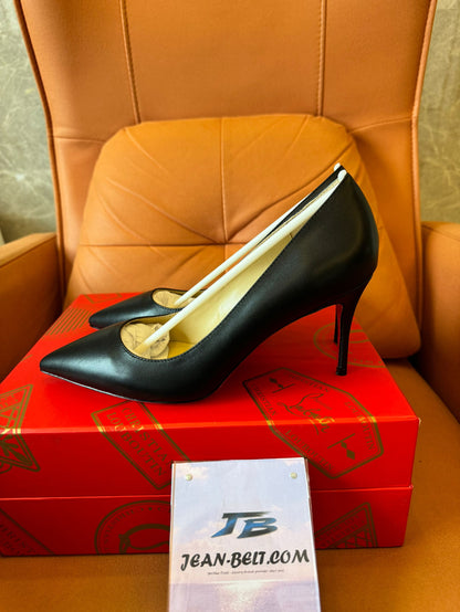 Christian Louboutin black pump shoes for women