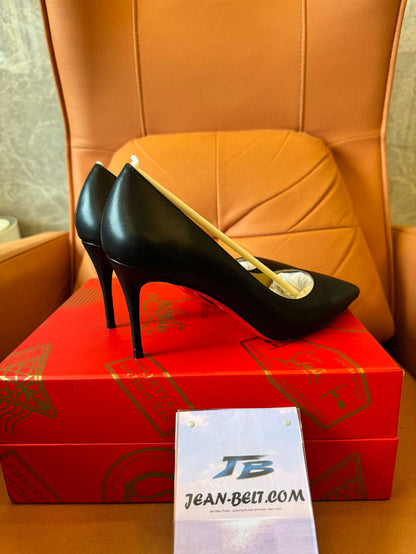 Christian Louboutin black pump shoes for women