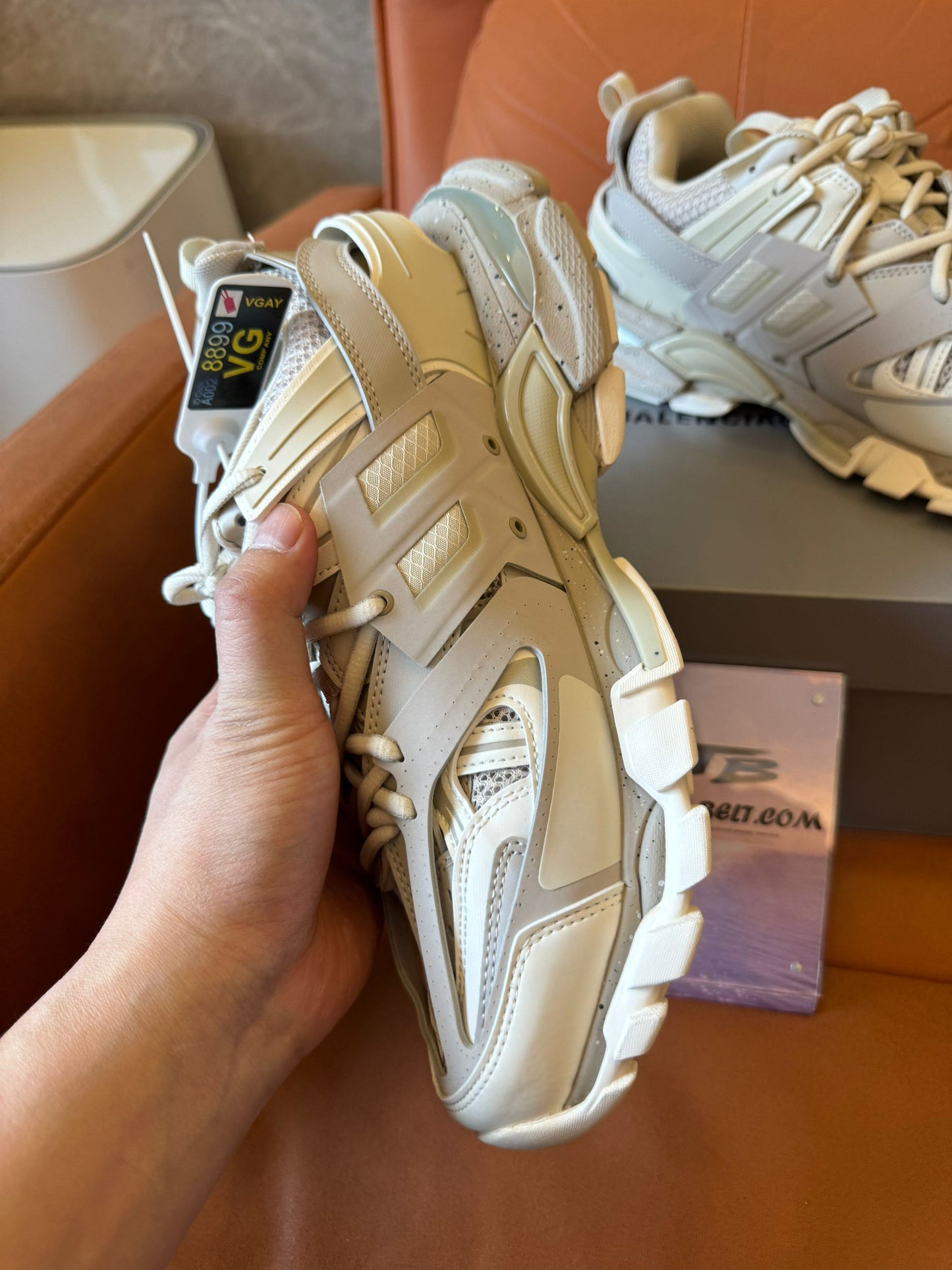 Balenciaga track beige sneakers