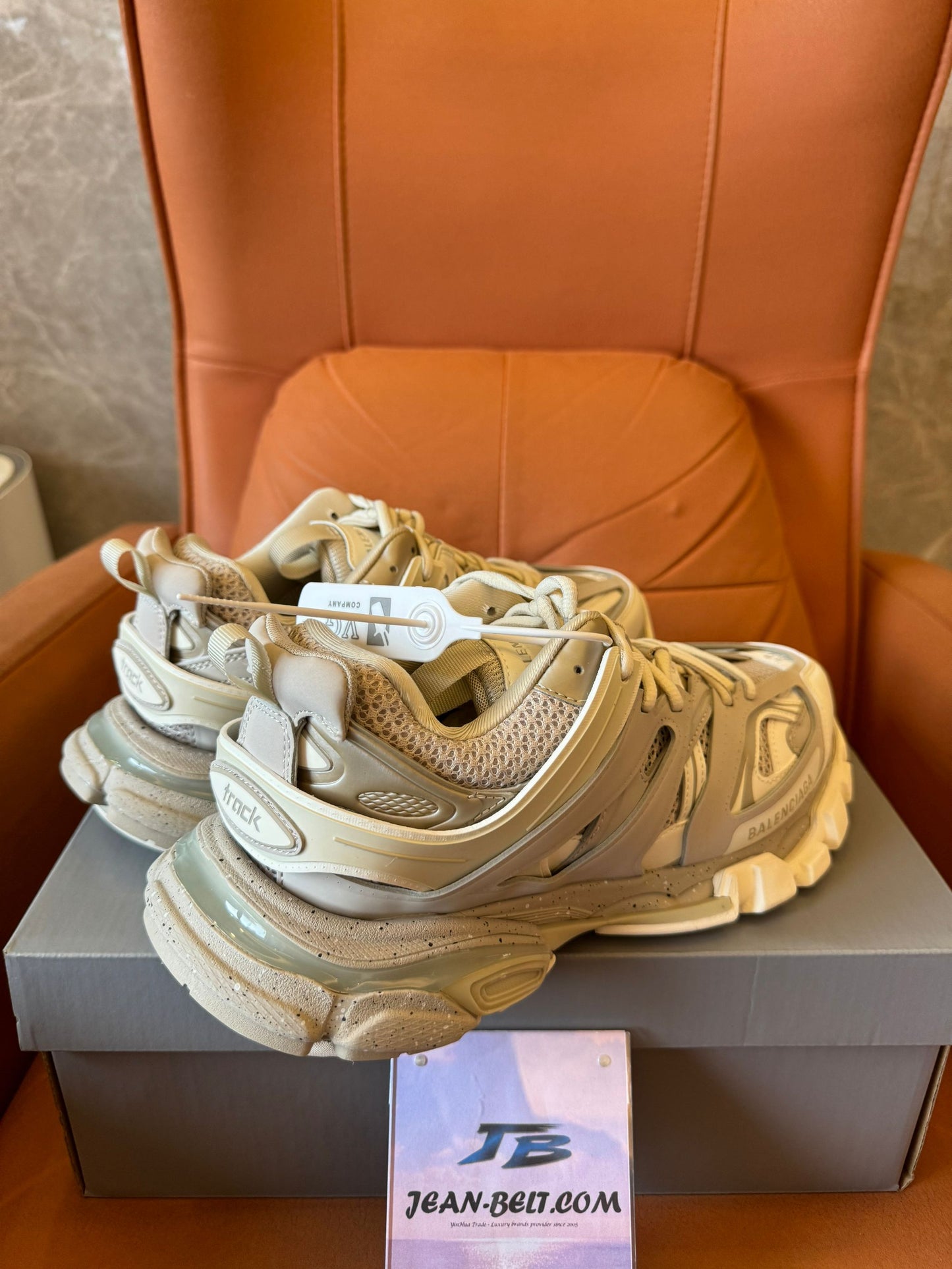 Balenciaga track beige sneakers