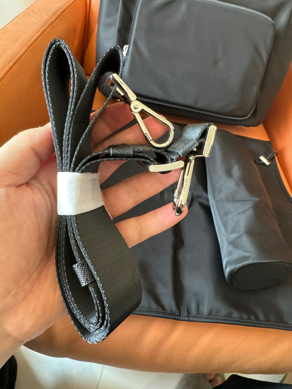 Prada re-nylon baby bag