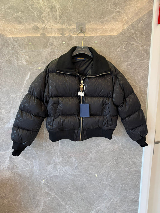 Louis Vuitton monogram puffer jacket