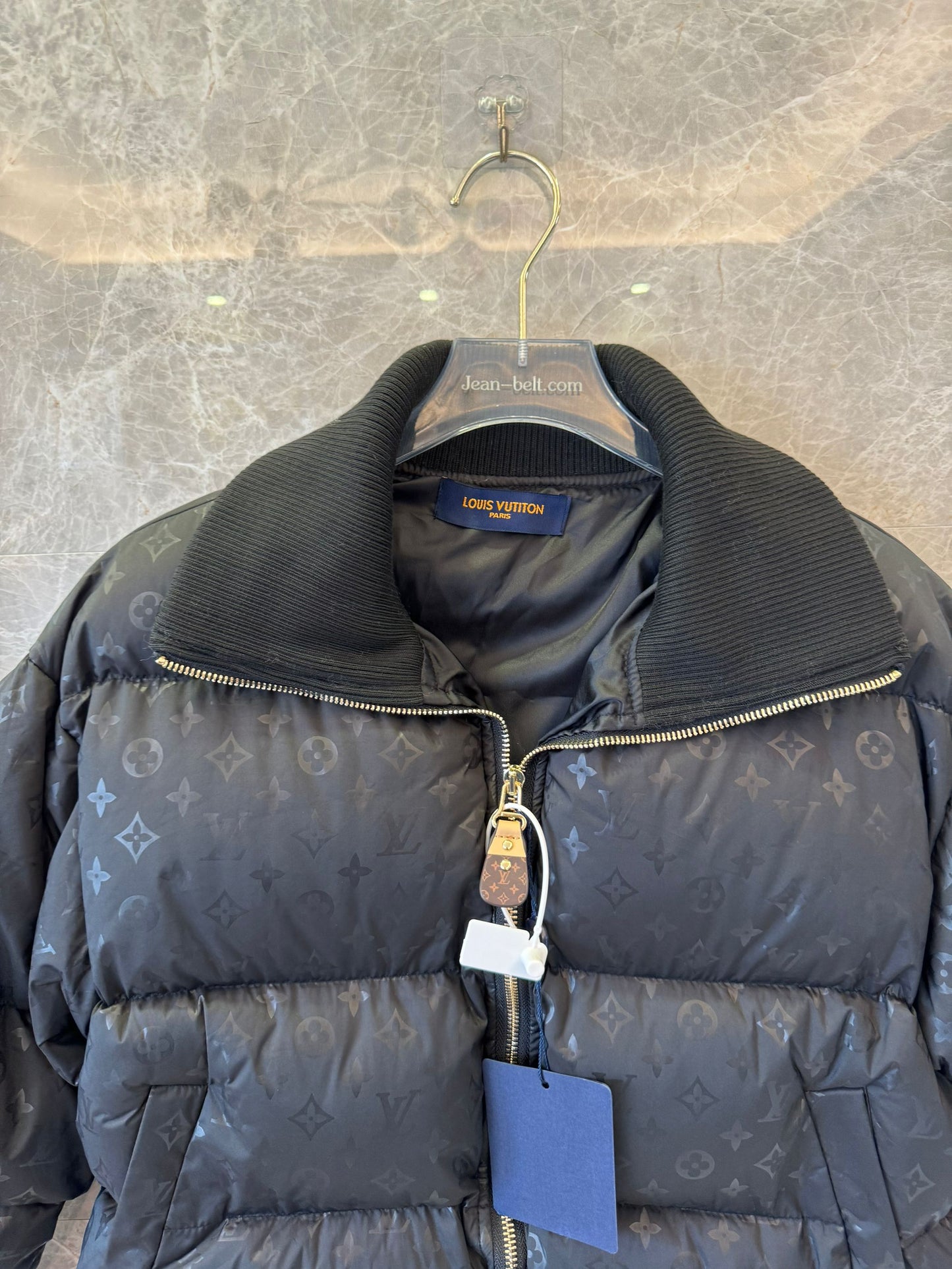 Louis Vuitton monogram puffer jacket