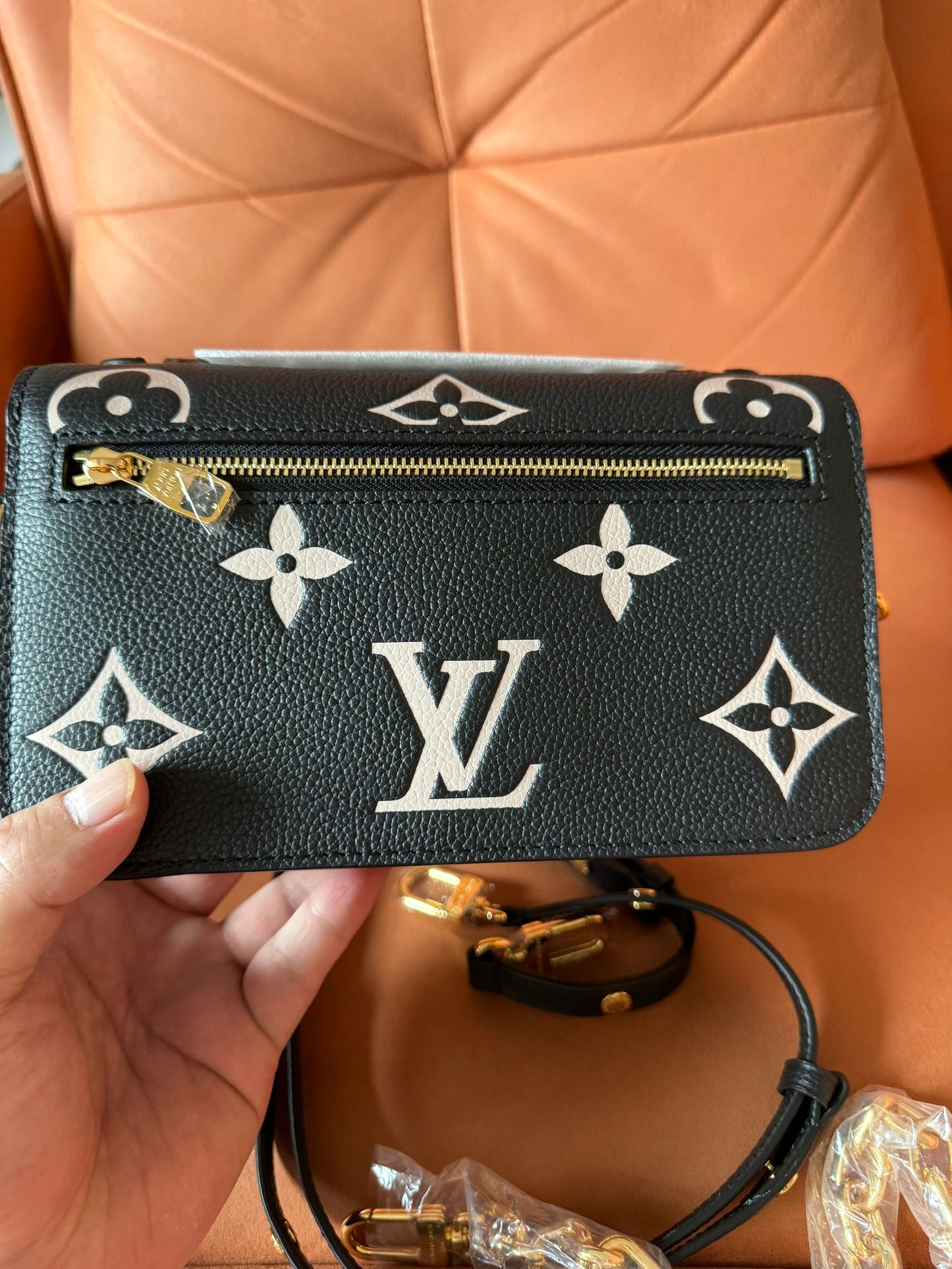 Louis Vuitton chain sling bags