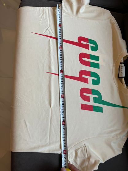 Gucci lightning bolt logo t-shirt