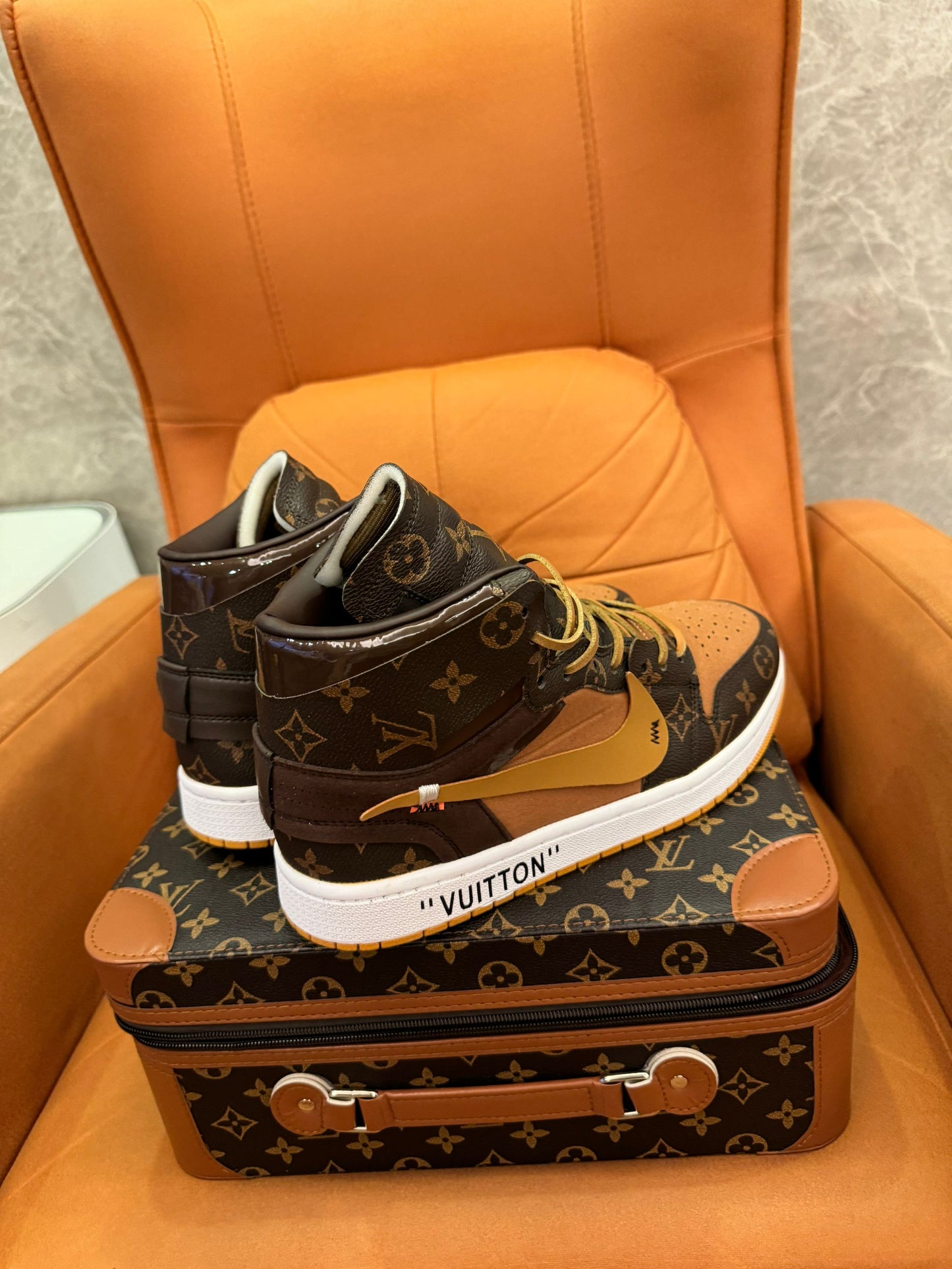 Louis Vuitton x Nike Air Jordan 1 high