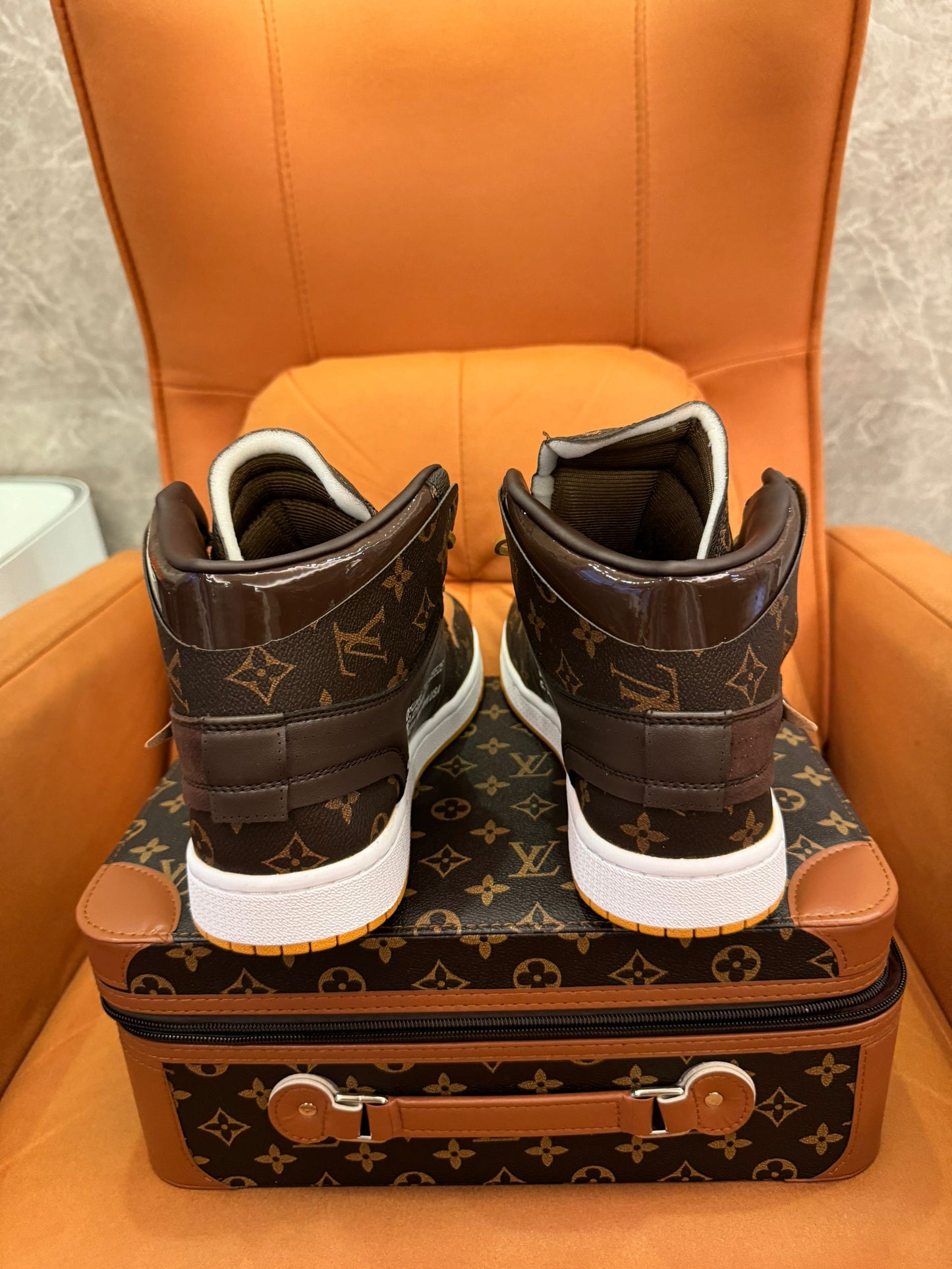 Louis Vuitton x Nike Air Jordan 1 high