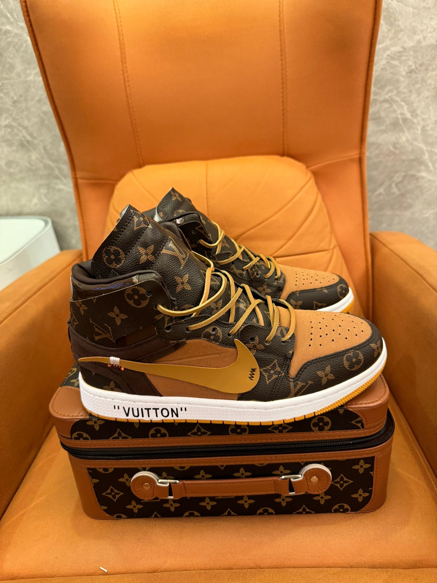 Louis Vuitton x Nike Air Jordan 1 high