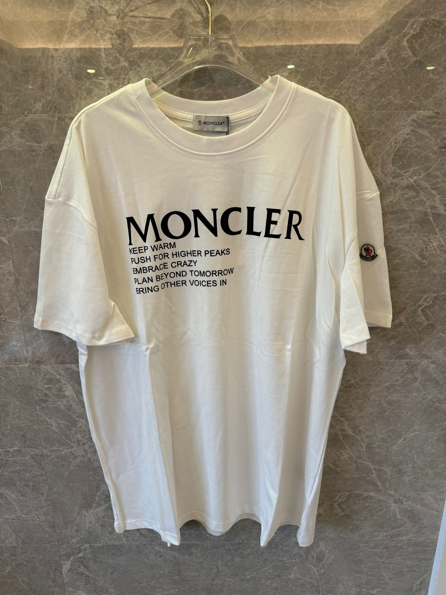 Moncler statement graphic t-shirt