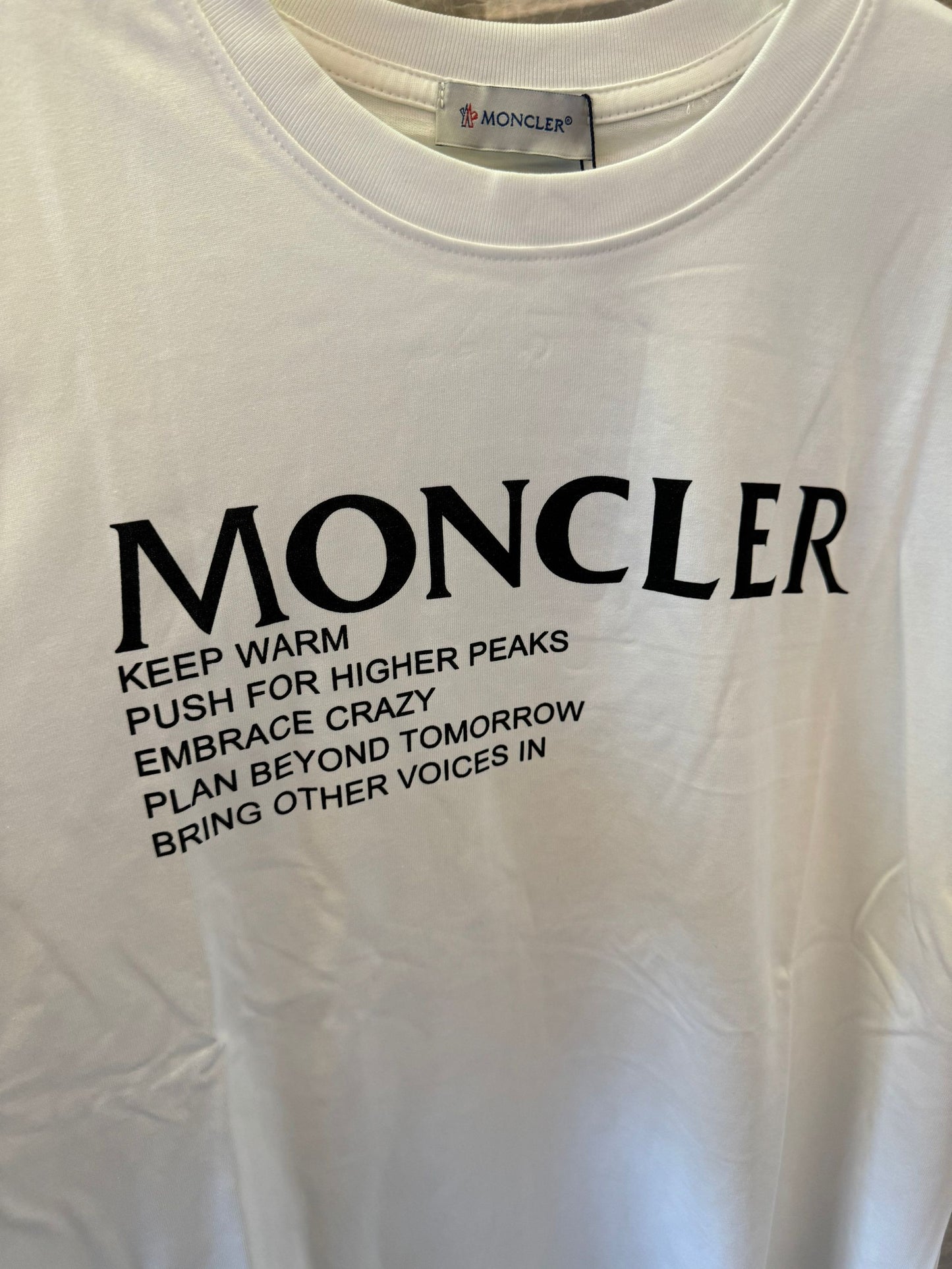 Moncler statement graphic t-shirt