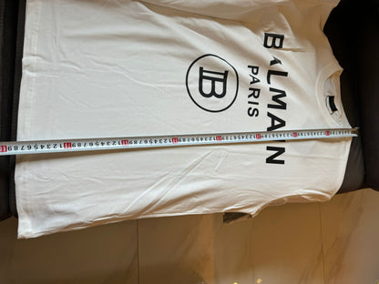 Balmain paris logo t-shirt