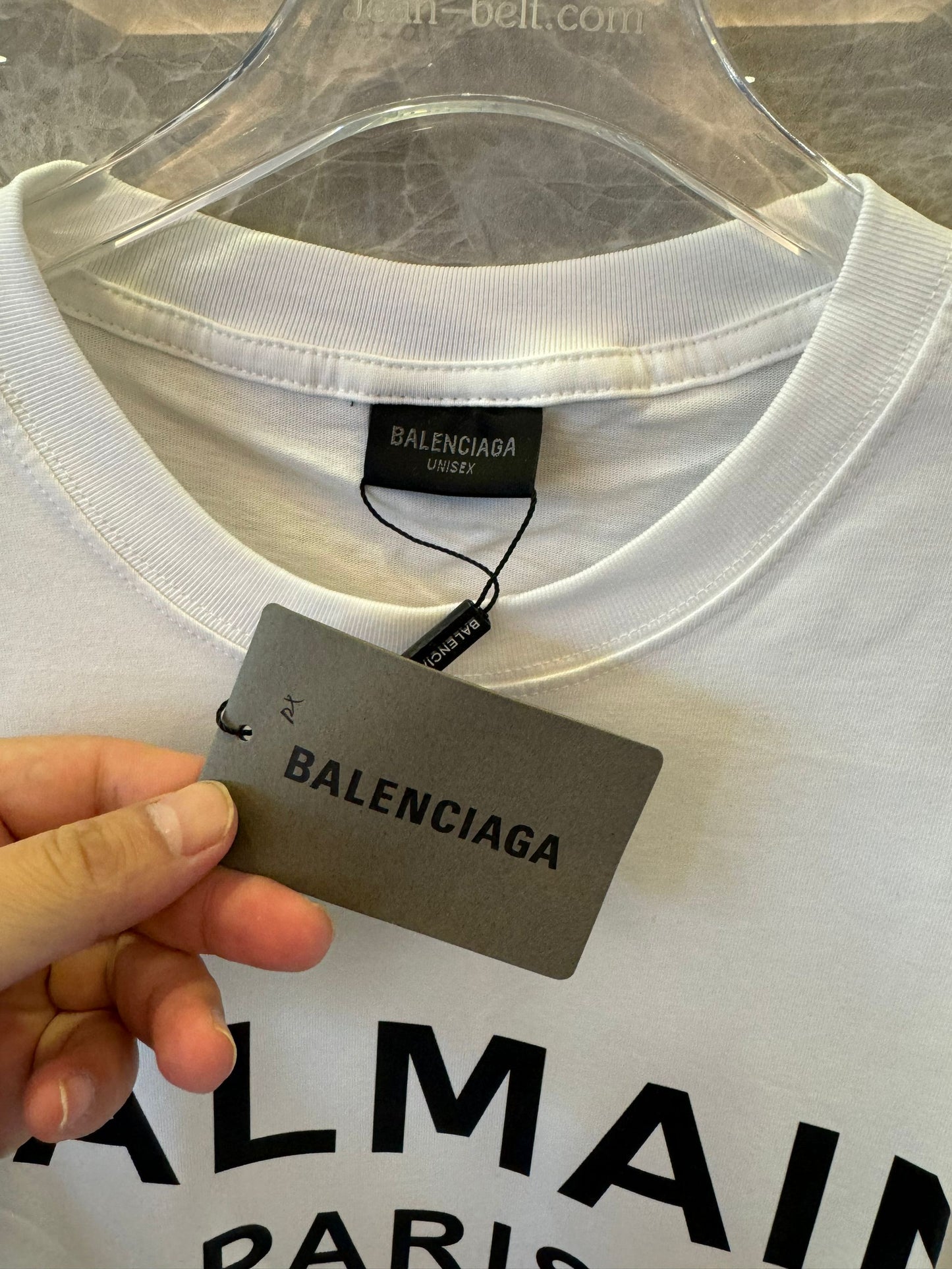 Balmain paris logo t-shirt