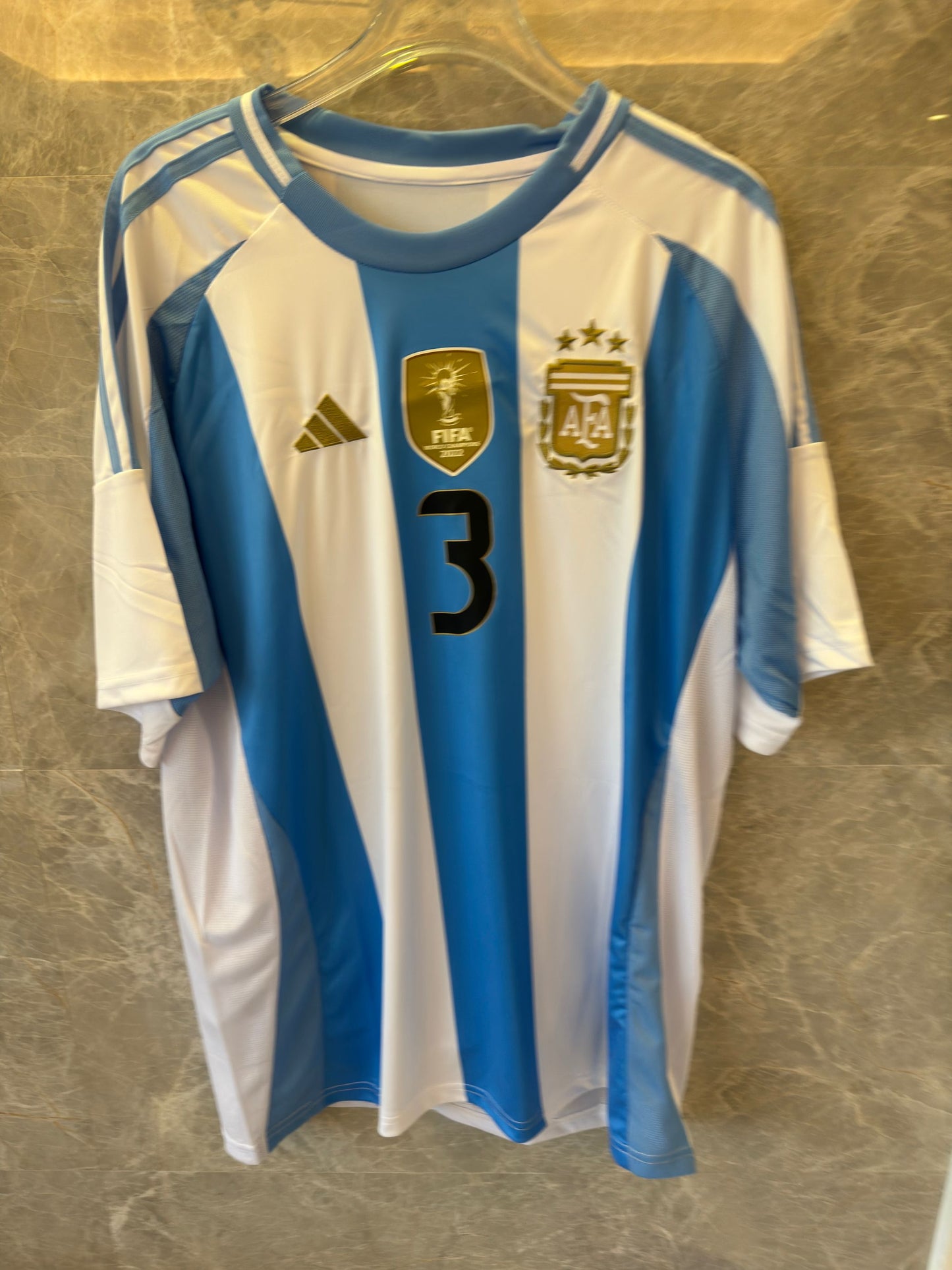 Adidas argentina national team 2022 FIFA world cup jersey - german edition