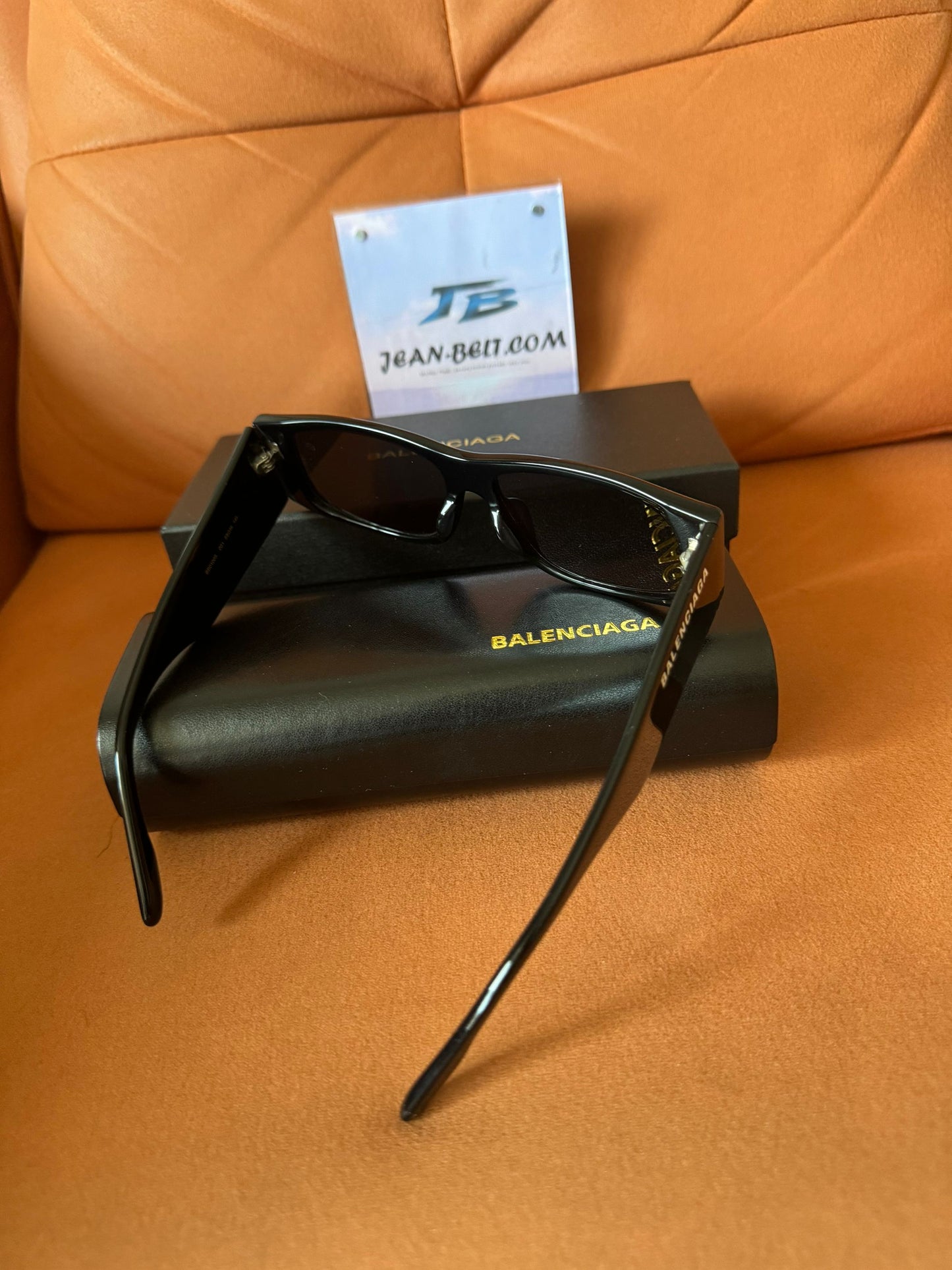 Balenciaga BB0140S rectangle sunglasses