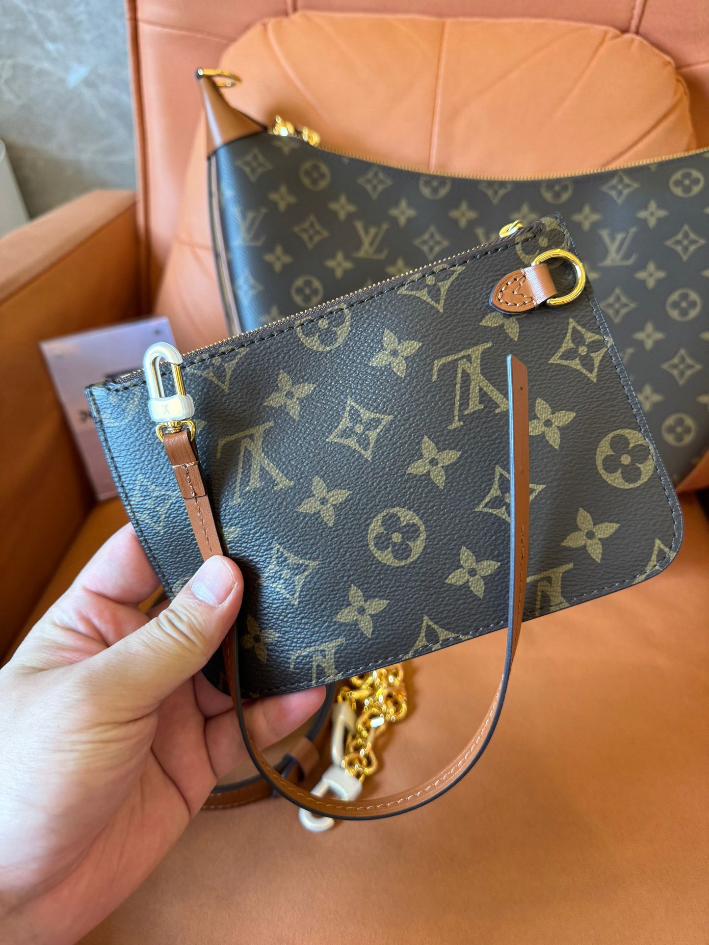 Louis Vuitton loop hobo bag