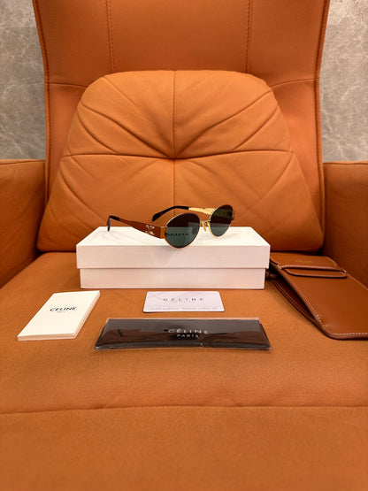 Celine Triomphe oval sunglasses