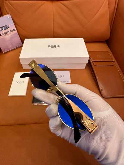 Celine Triomphe oval sunglasses