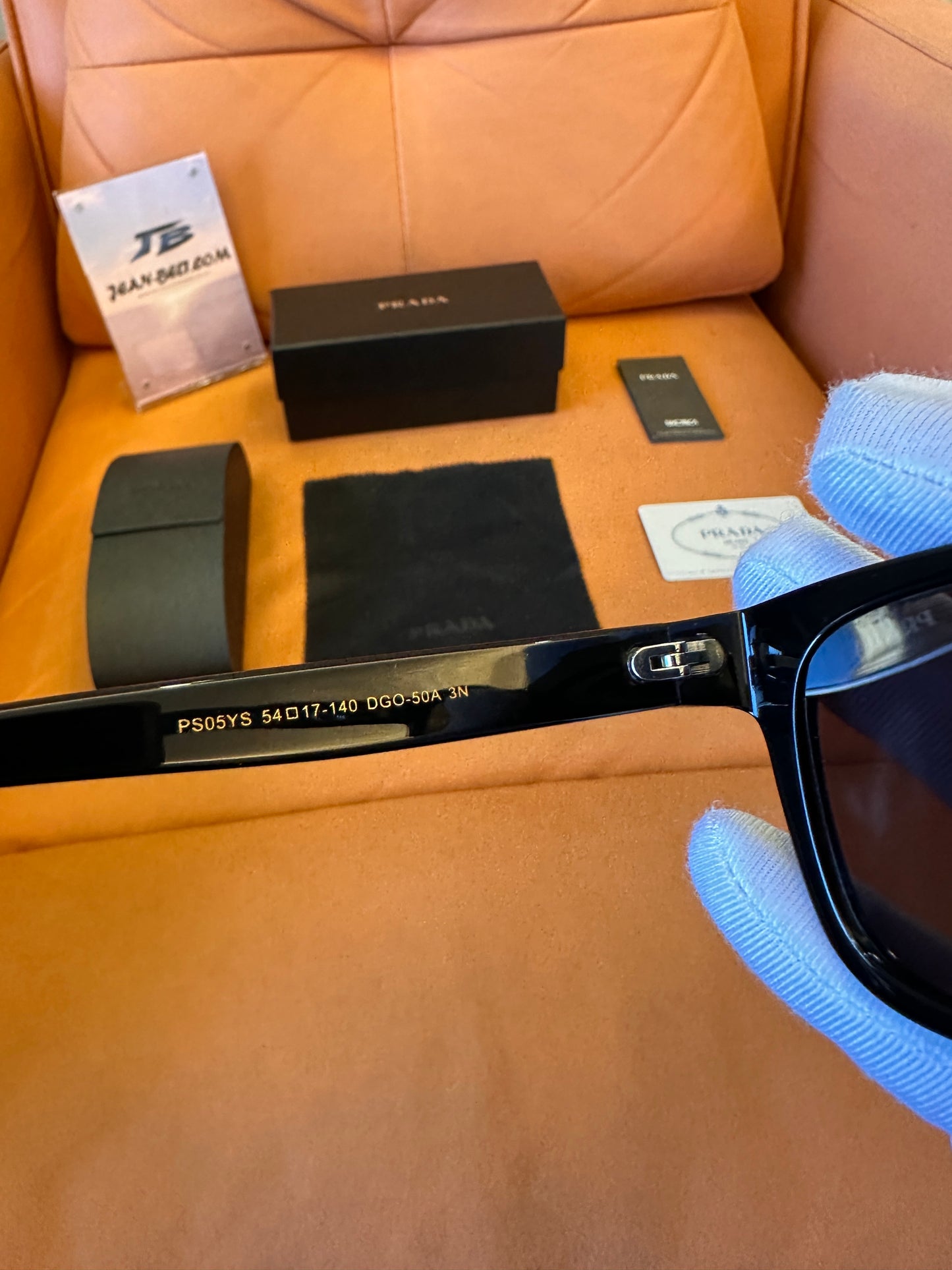 Prada Linea Rossa rectangle sunglasses