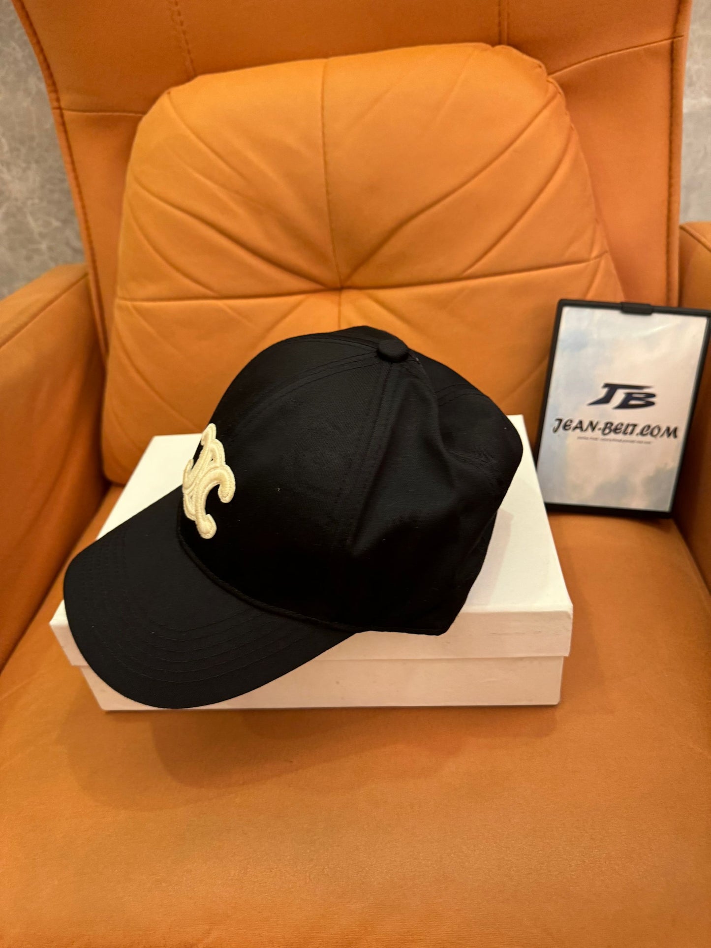 Celine black baseball cap