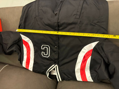 Celine varsity jacket with signature embroidery