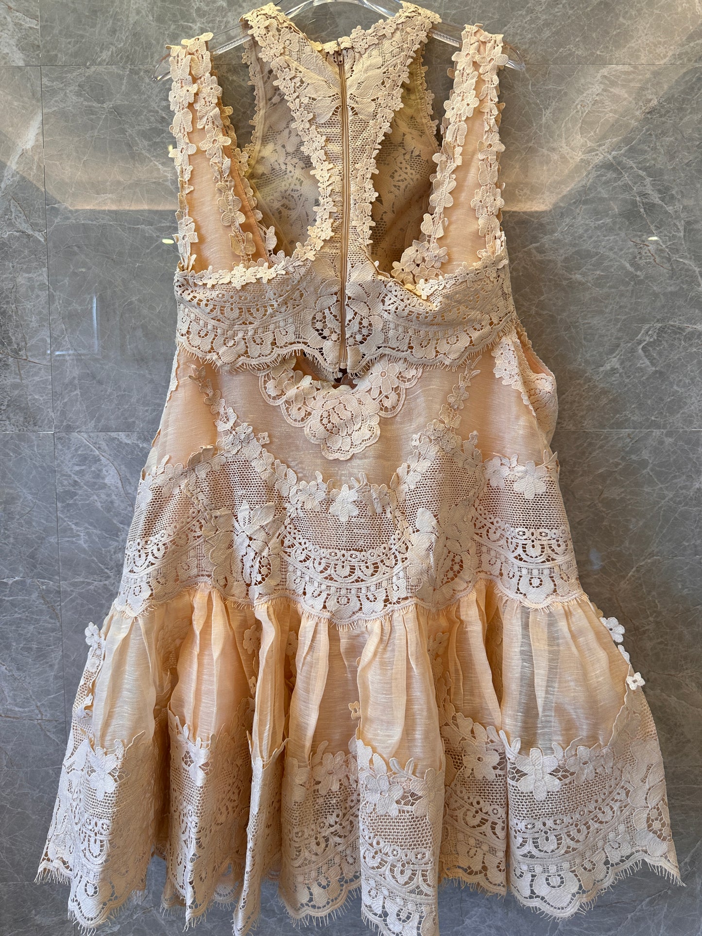 Zimmermann lace midi dress